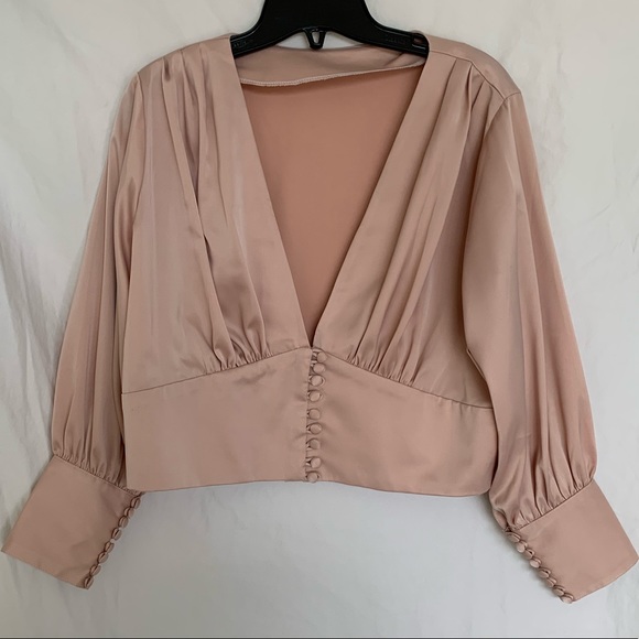 Custom Handmade Satin Top, Lirika Matoshi Inspired - Picture 1 of 6